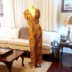 Floral Jumpsuit